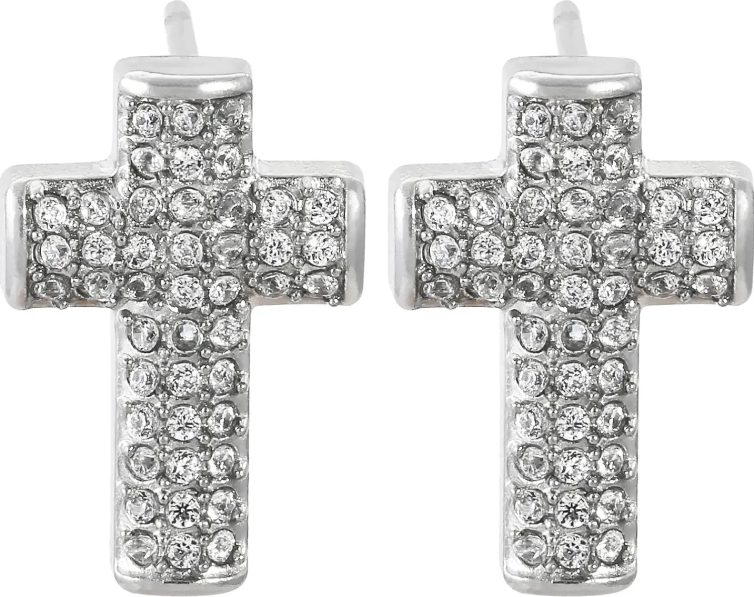 Bijou Brigitte Clous d'oreilles pour homme - Sparkling Cross Best