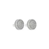 Bijou Brigitte Clous d'oreilles pour homme - Zirconia Circle Discount