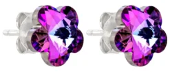 Bijou Brigitte Clous d'oreilles - Purple Blossom Outlet