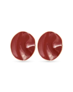 Bijou Brigitte Clous d'oreilles - Red Circles