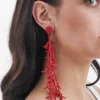 Bijou Brigitte Clous d'oreilles - Red Corals Sale