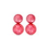 Bijou Brigitte Clous d'oreilles - Red Pearls Online