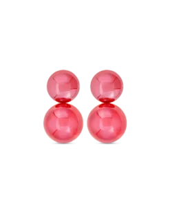 Bijou Brigitte Clous d'oreilles - Red Pearls Online