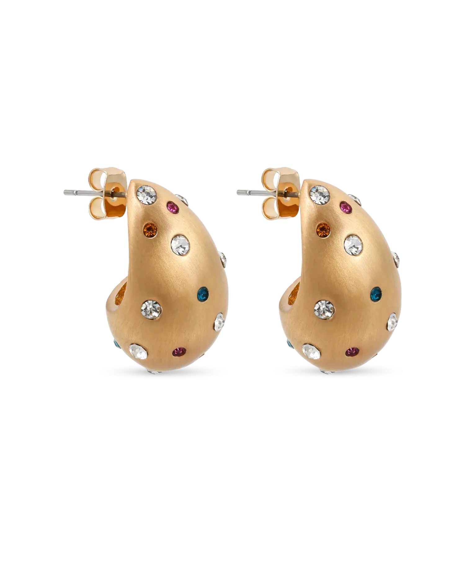 Bijou Brigitte Clous d'oreilles - Rhinestone Glow