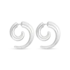 Bijou Brigitte Clous d'oreilles - Rhodium Swirl New