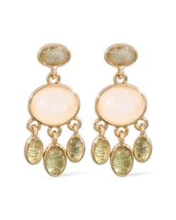 Bijou Brigitte Clous d'oreilles - Rose Labradorite Sale