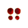 Bijou Brigitte Clous d'oreilles - Ruby Glaze Hot