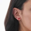 Bijou Brigitte Clous d'oreilles - Ruby Hearts Hot