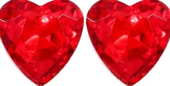 Bijou Brigitte Clous d'oreilles - Ruby Hearts Hot