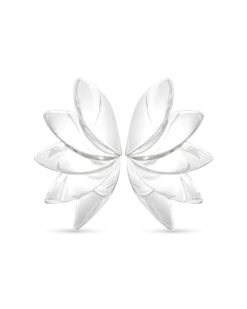 Bijou Brigitte Clous d'oreilles - Silver Flowers Best