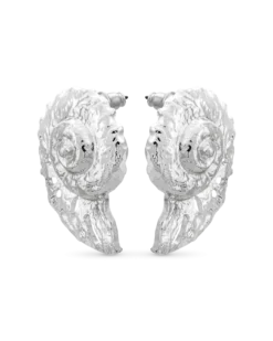 Bijou Brigitte Clous d'oreilles - Silver Nautilus Discount
