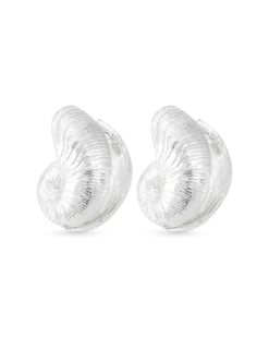 Bijou Brigitte Clous d'oreilles - Silver Shells