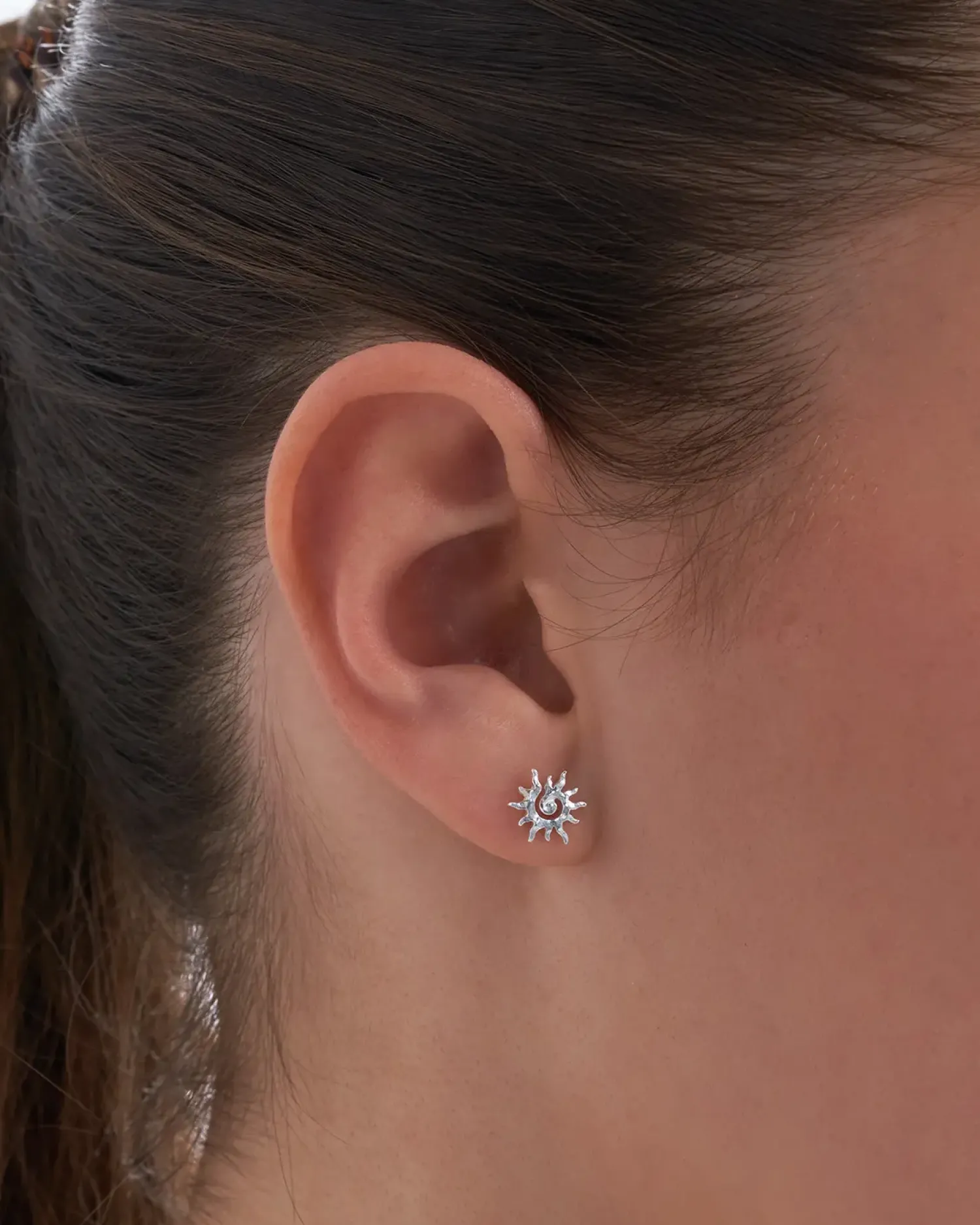 Bijou Brigitte Clous d'oreilles - Silver Shine Sale