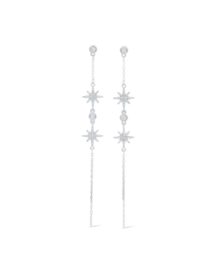 Bijou Brigitte Clous d'oreilles - Silver Starburst