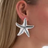 Bijou Brigitte Clous d'oreilles - Silver Statement Clearance