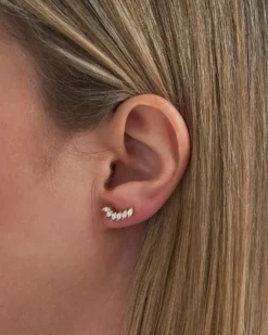 Bijou Brigitte Clous d'oreilles - Small Navette Hot