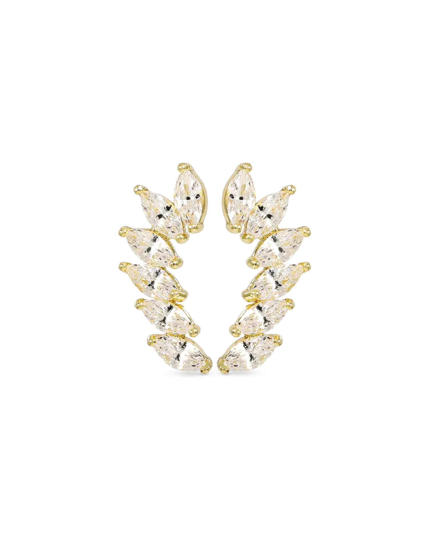 Bijou Brigitte Clous d'oreilles - Small Navette Hot