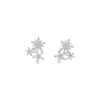 Bijou Brigitte Clous d'oreilles - Snowflake Trio Clearance