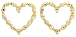 Bijou Brigitte Clous d'oreilles - Sparkling Hearts