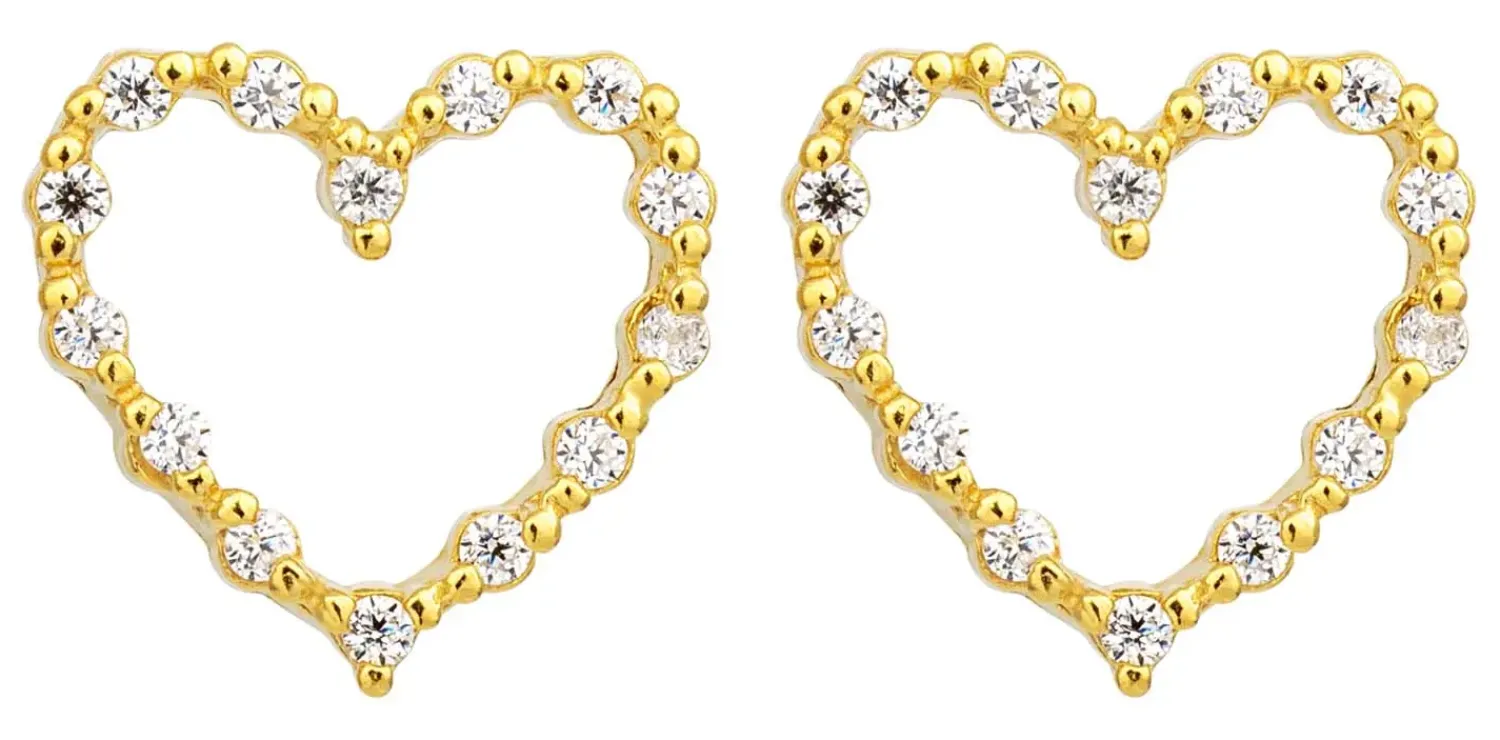 Bijou Brigitte Clous d'oreilles - Sparkling Hearts