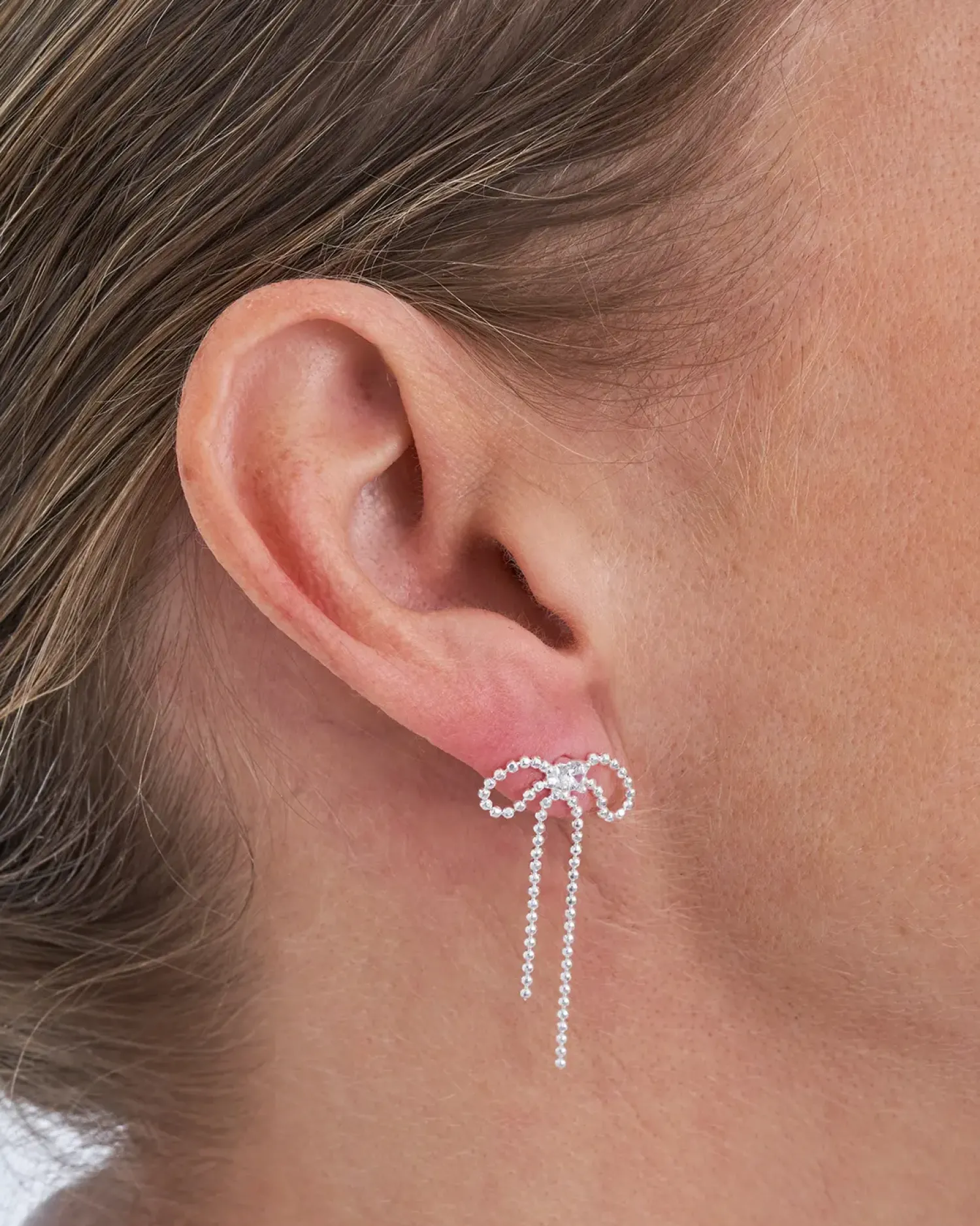 Bijou Brigitte Clous d'oreilles - Sparkling Ribbon