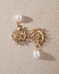 Bijou Brigitte Clous d'oreilles - Sparkling Shells Discount