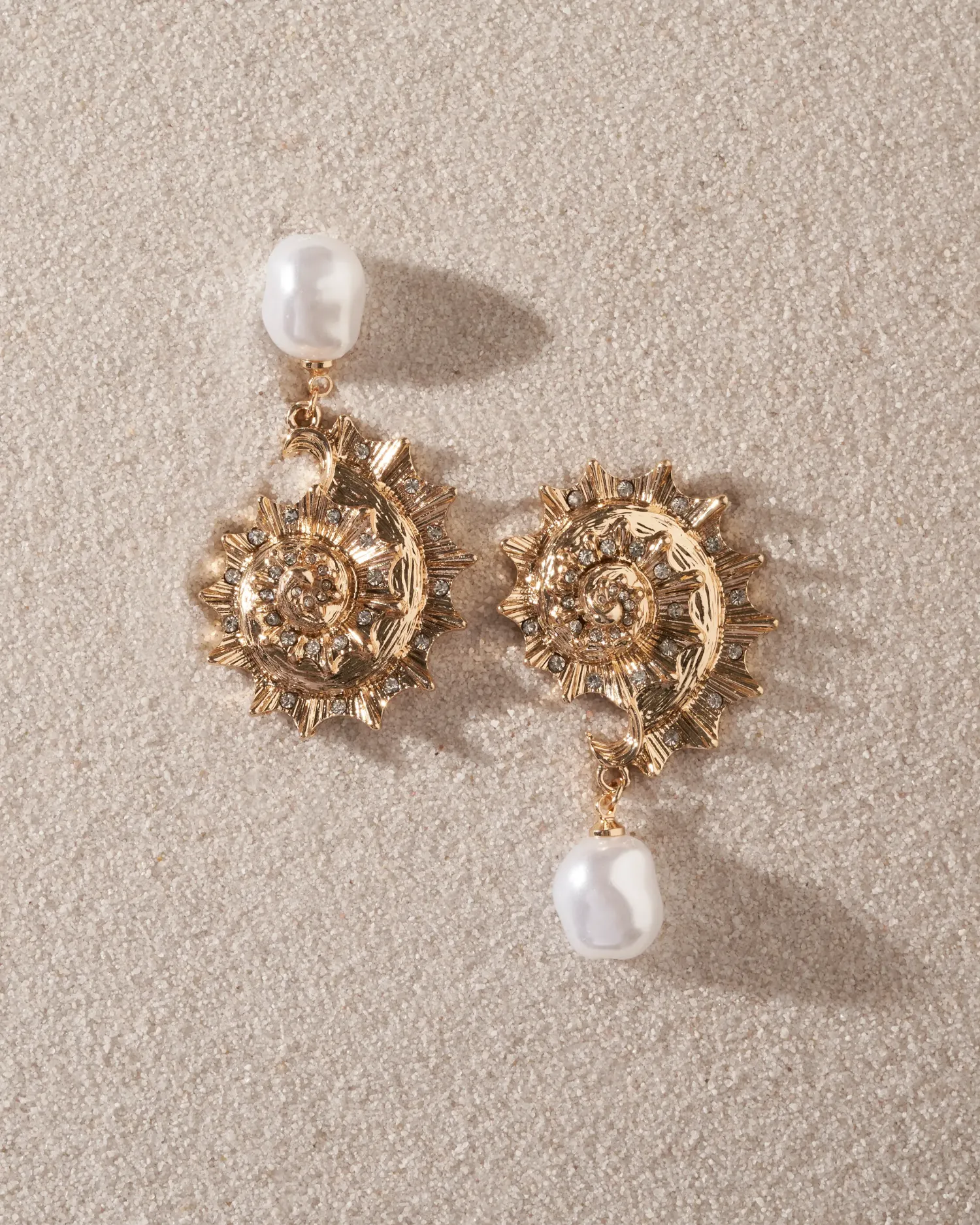 Bijou Brigitte Clous d'oreilles - Sparkling Shells Discount