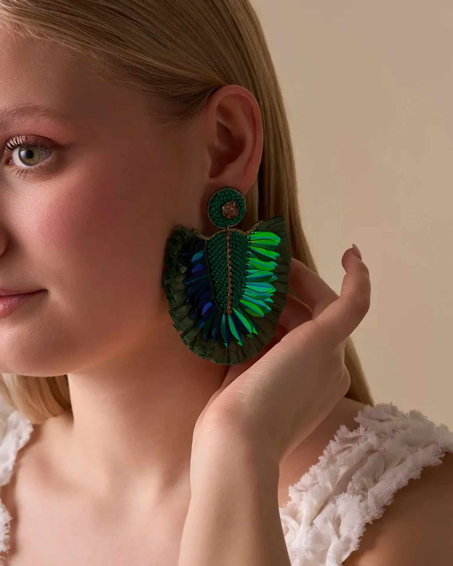 Bijou Brigitte Clous d'oreilles - Statement Beads Best