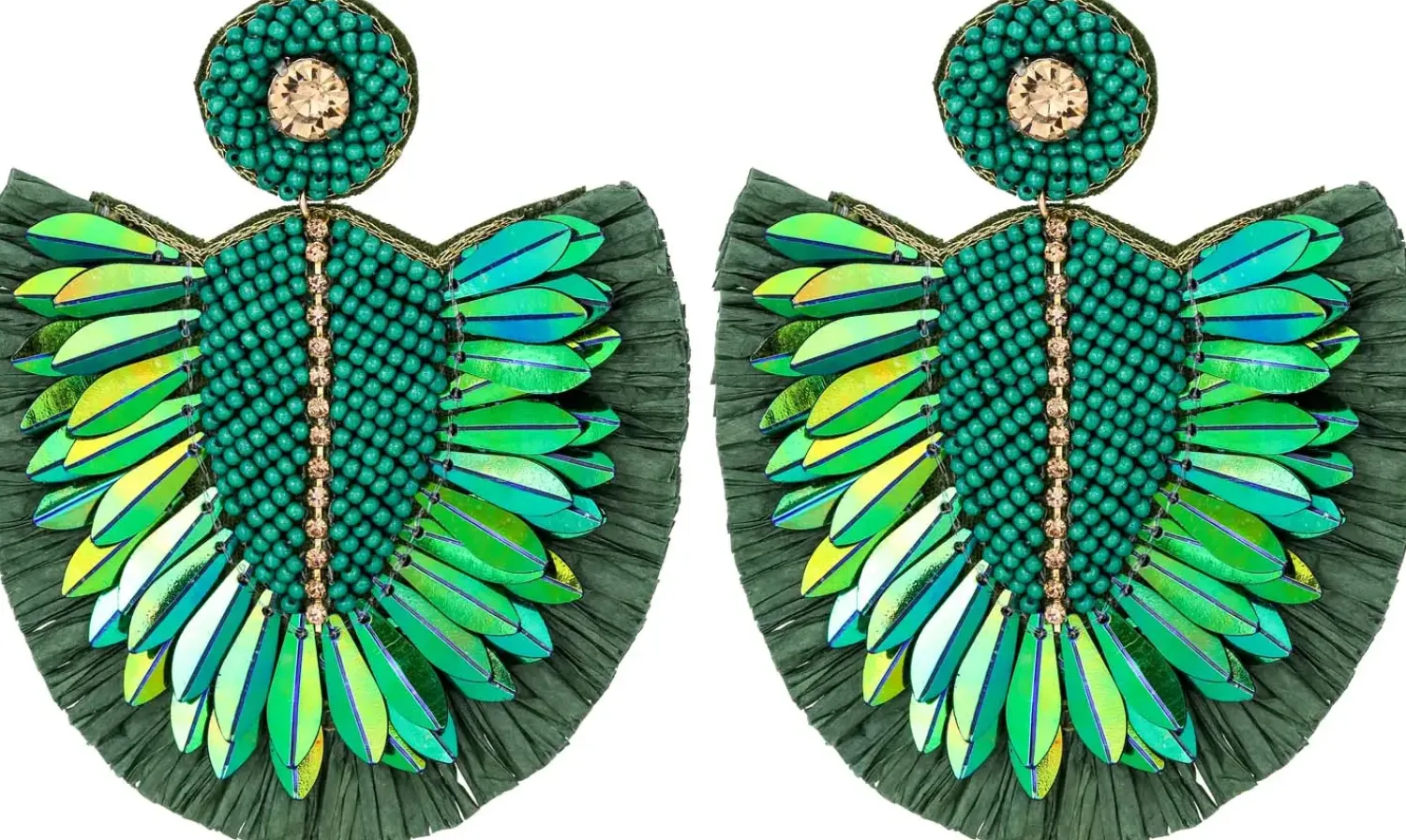 Bijou Brigitte Clous d'oreilles - Statement Beads Best