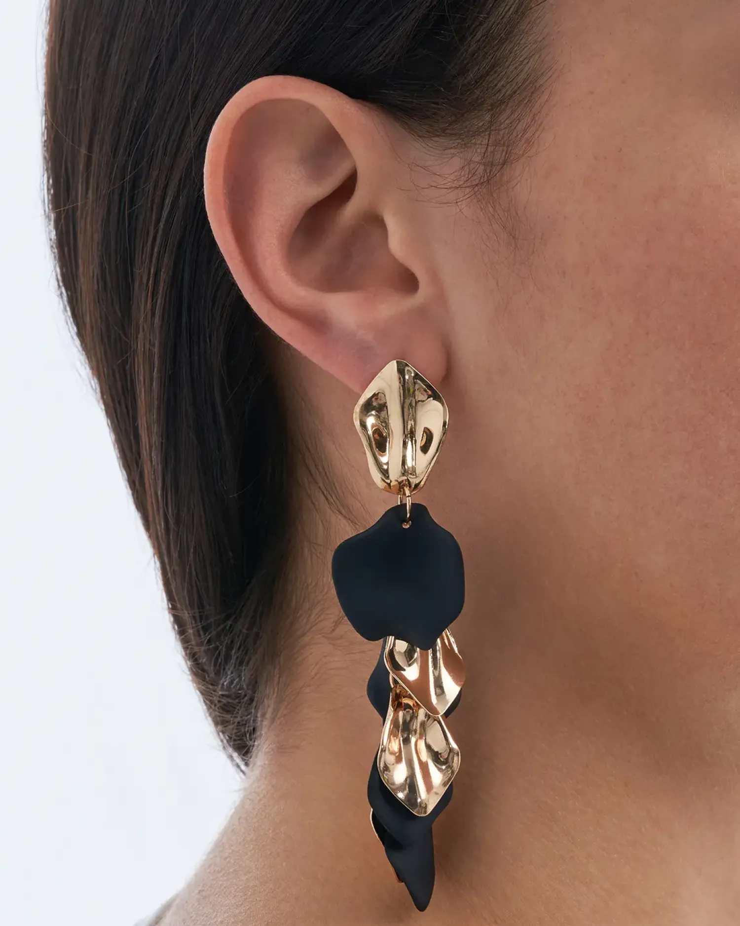 Bijou Brigitte Clous d'oreilles - Statement Leaves Sale