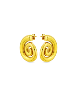 Bijou Brigitte Clous d'oreilles - Steel Spiral New