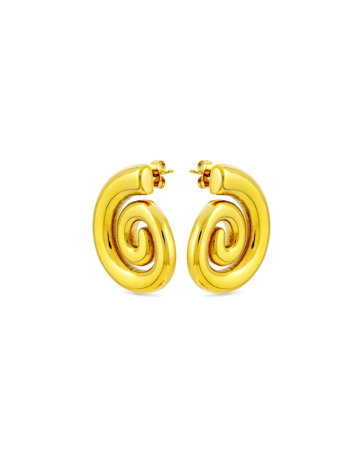 Bijou Brigitte Clous d'oreilles - Steel Spiral New