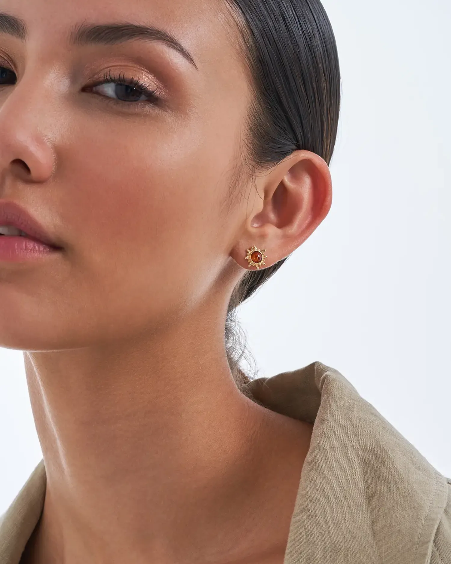 Bijou Brigitte Clous d'oreilles - Sunny Amber Online