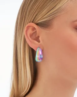 Bijou Brigitte Clous d'oreilles - Transparent Blue Outlet