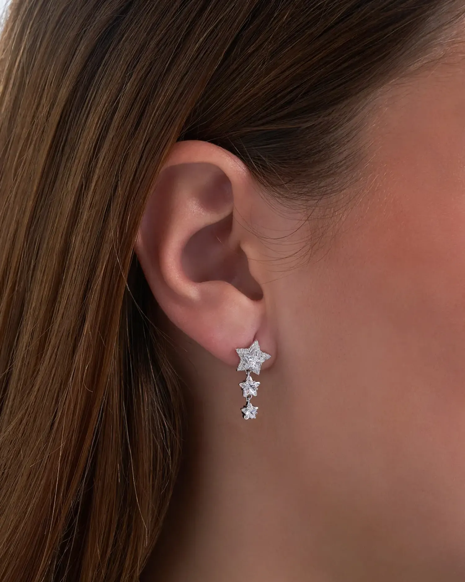 Bijou Brigitte Clous d'oreilles - Trio Star Discount
