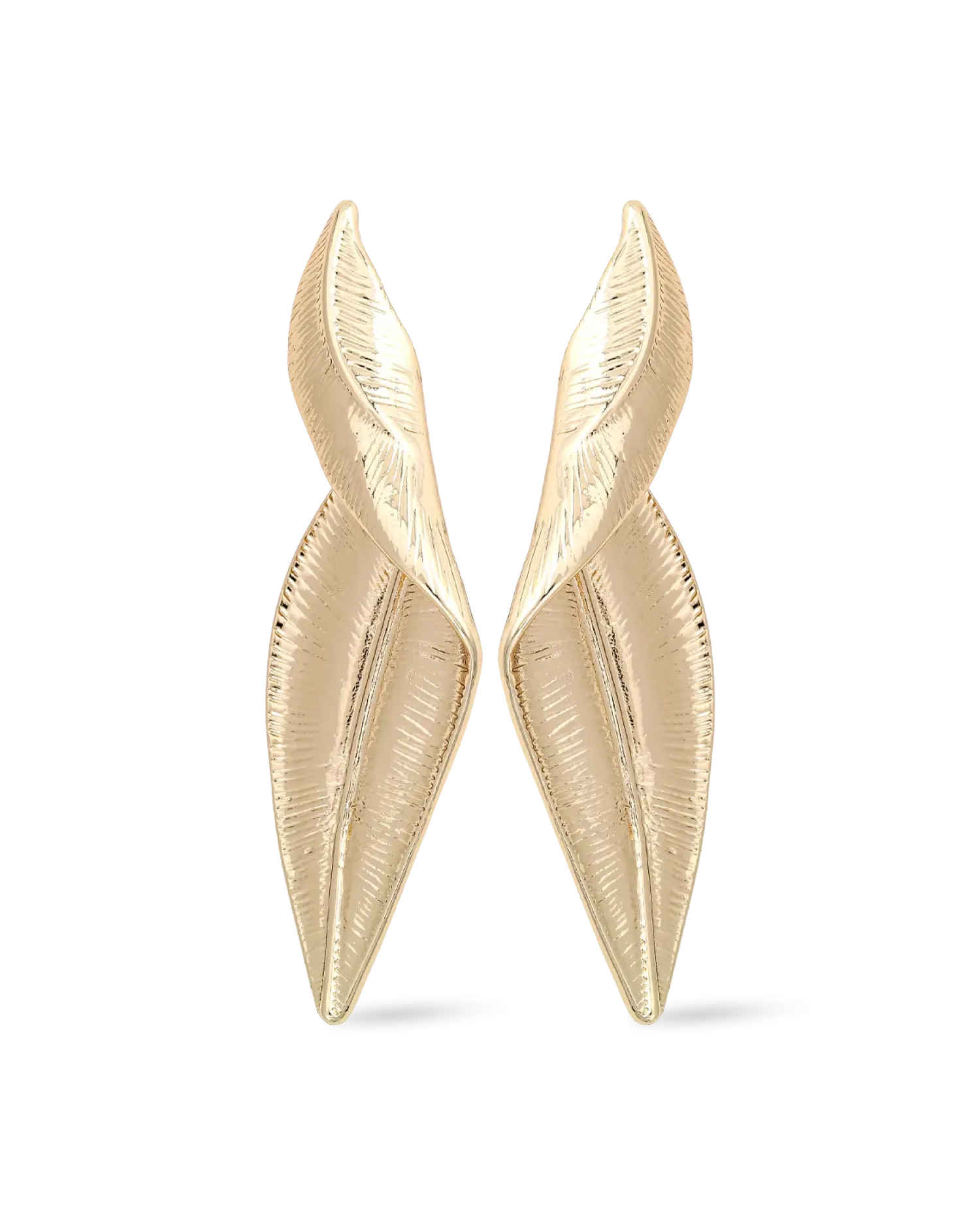 Bijou Brigitte Clous d'oreilles - Twisted Leaves New