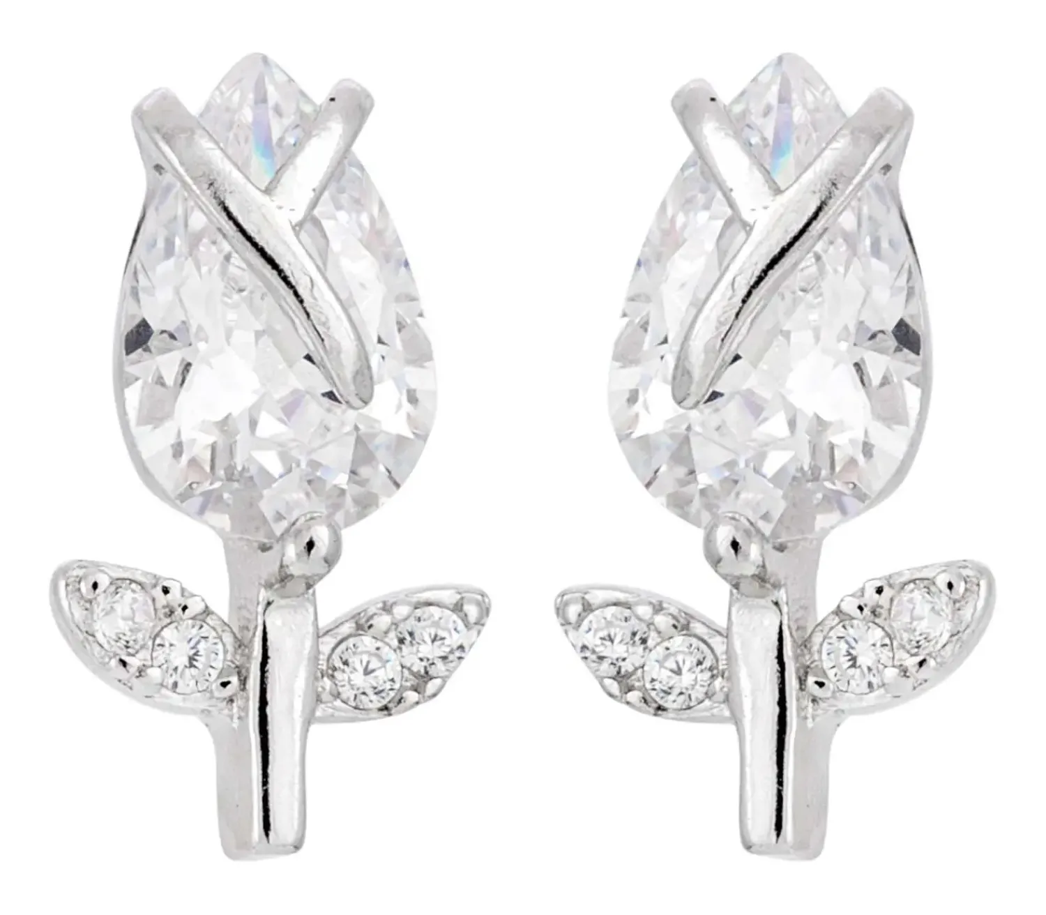 Bijou Brigitte Clous d'oreilles - Vibrant Blossom Hot