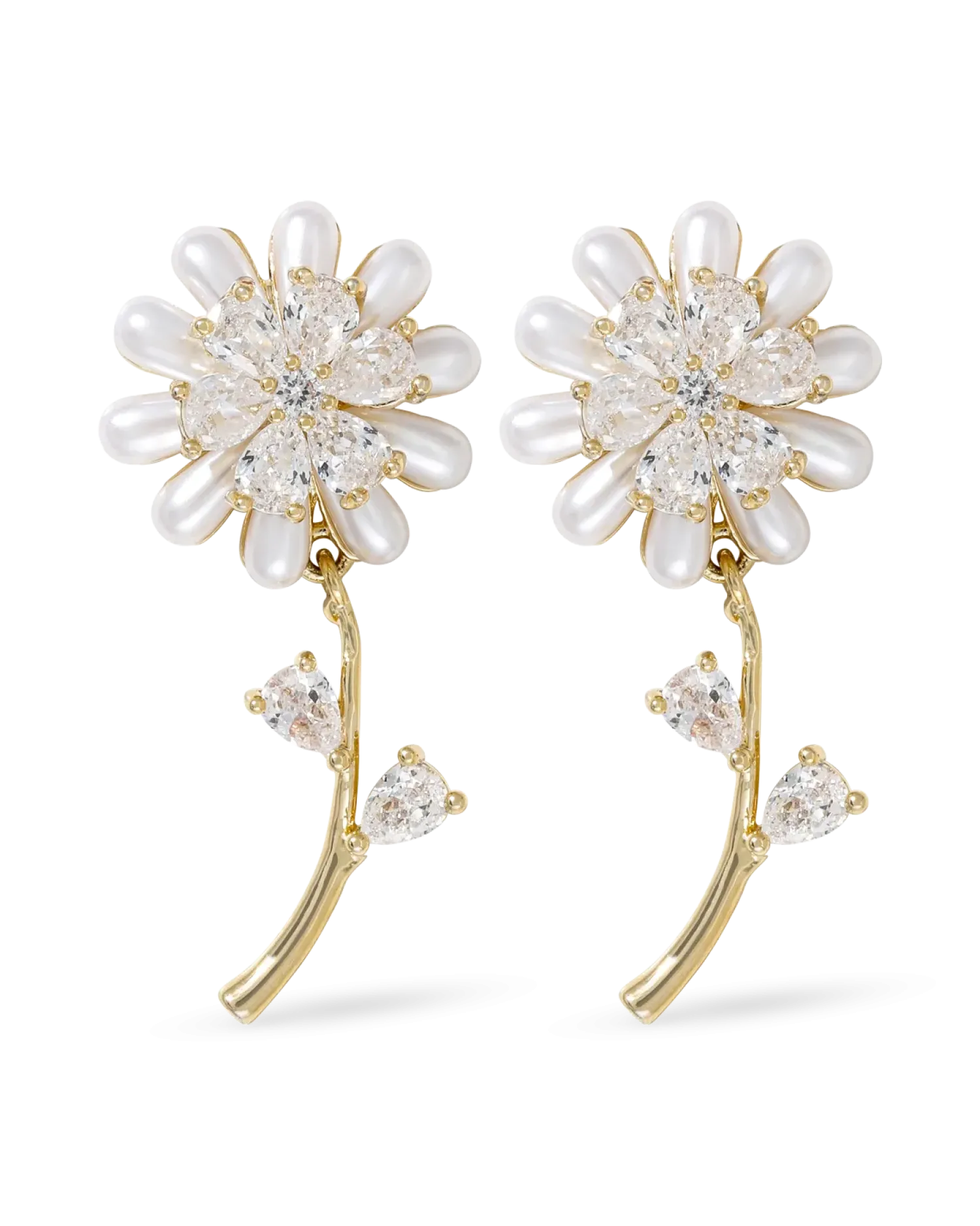 Bijou Brigitte Clous d'oreilles - Vibrant Flower New