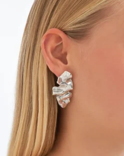 Bijou Brigitte Clous d'oreilles - Waved Leaf New