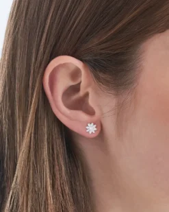 Bijou Brigitte Clous d'oreilles - White Blossom Sale