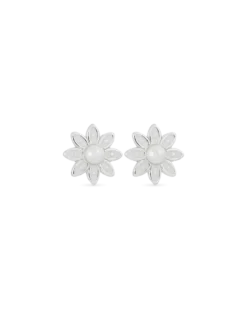 Bijou Brigitte Clous d'oreilles - White Blossom Sale