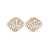 Bijou Brigitte Clous d'oreilles - White Conch Hot