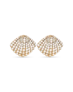 Bijou Brigitte Clous d'oreilles - White Conch Hot