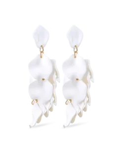 Bijou Brigitte Clous d'oreilles - White Petals
