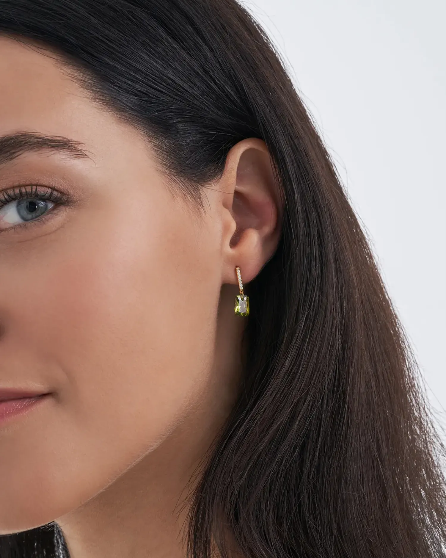 Bijou Brigitte Clous d'oreilles - Wonderful Olive