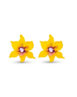 Bijou Brigitte Clous d'oreilles - Yellow Daisy Clearance