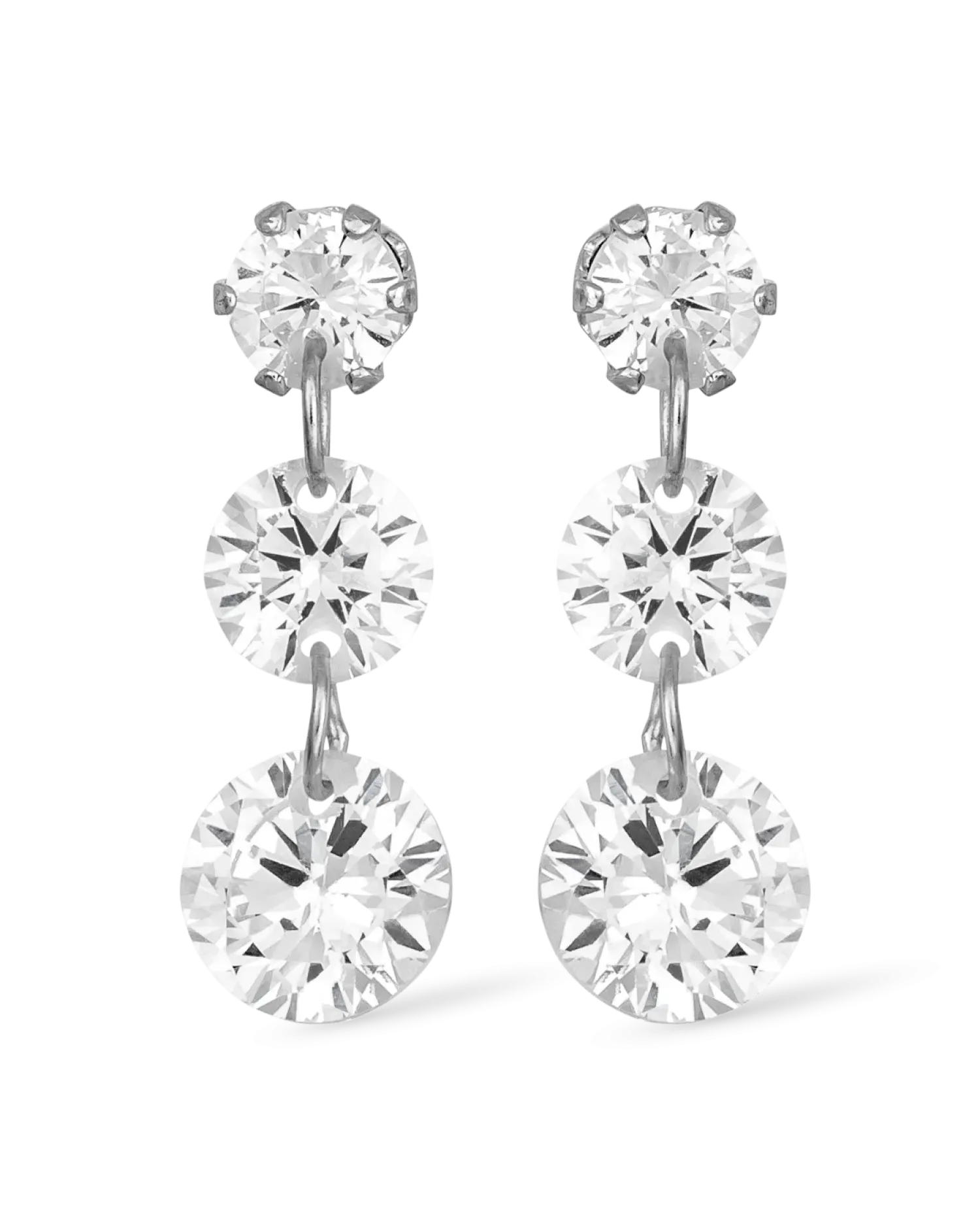 Bijou Brigitte Clous d'oreilles - Zirconia Circles Discount
