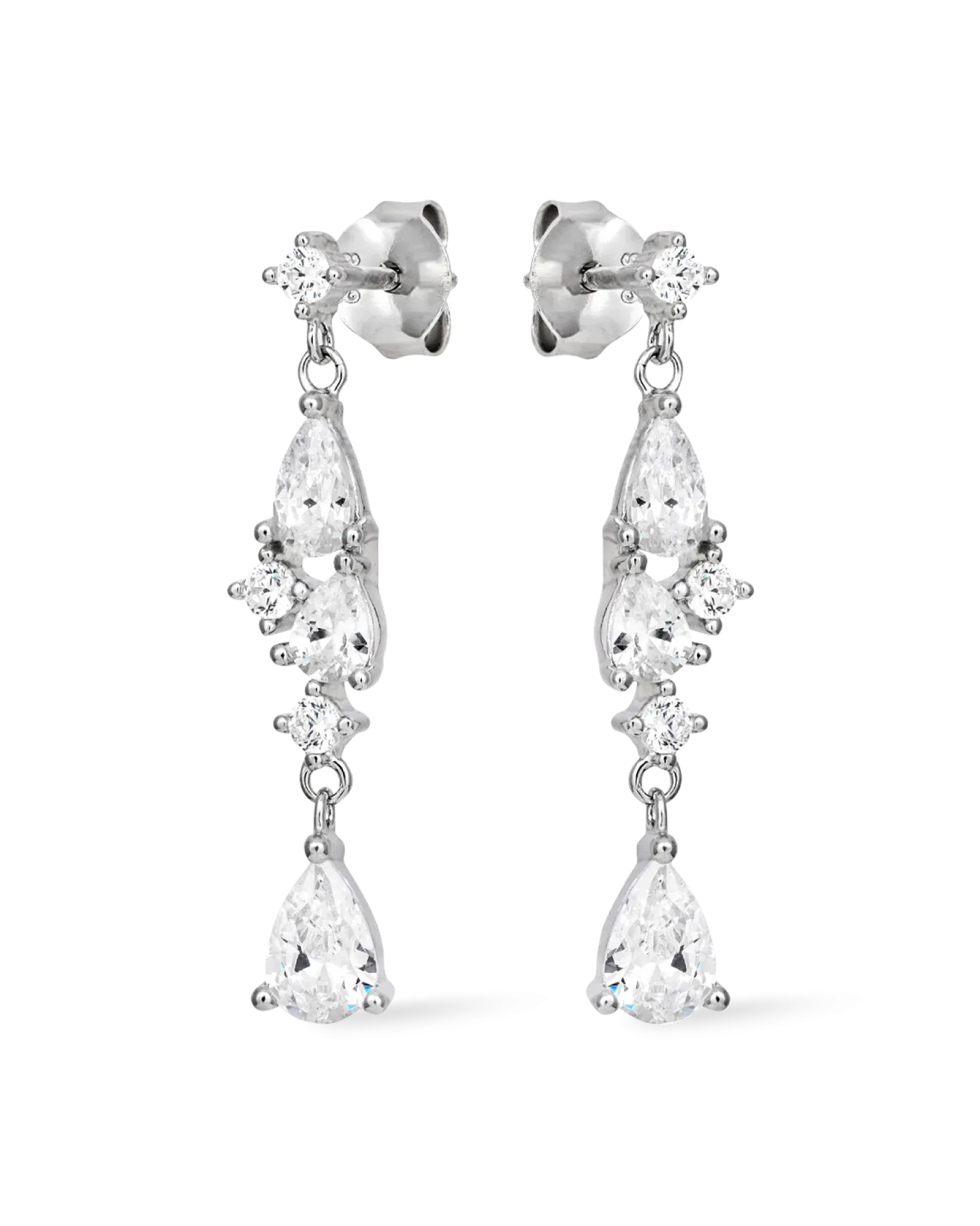 Bijou Brigitte Clous d'oreilles - Zirkonia Sparkle Clearance