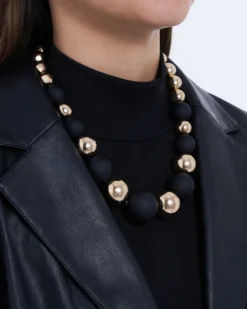 Bijou Brigitte Collier - Alternating Pearls New