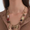 Bijou Brigitte Collier - Antique Gold Hot